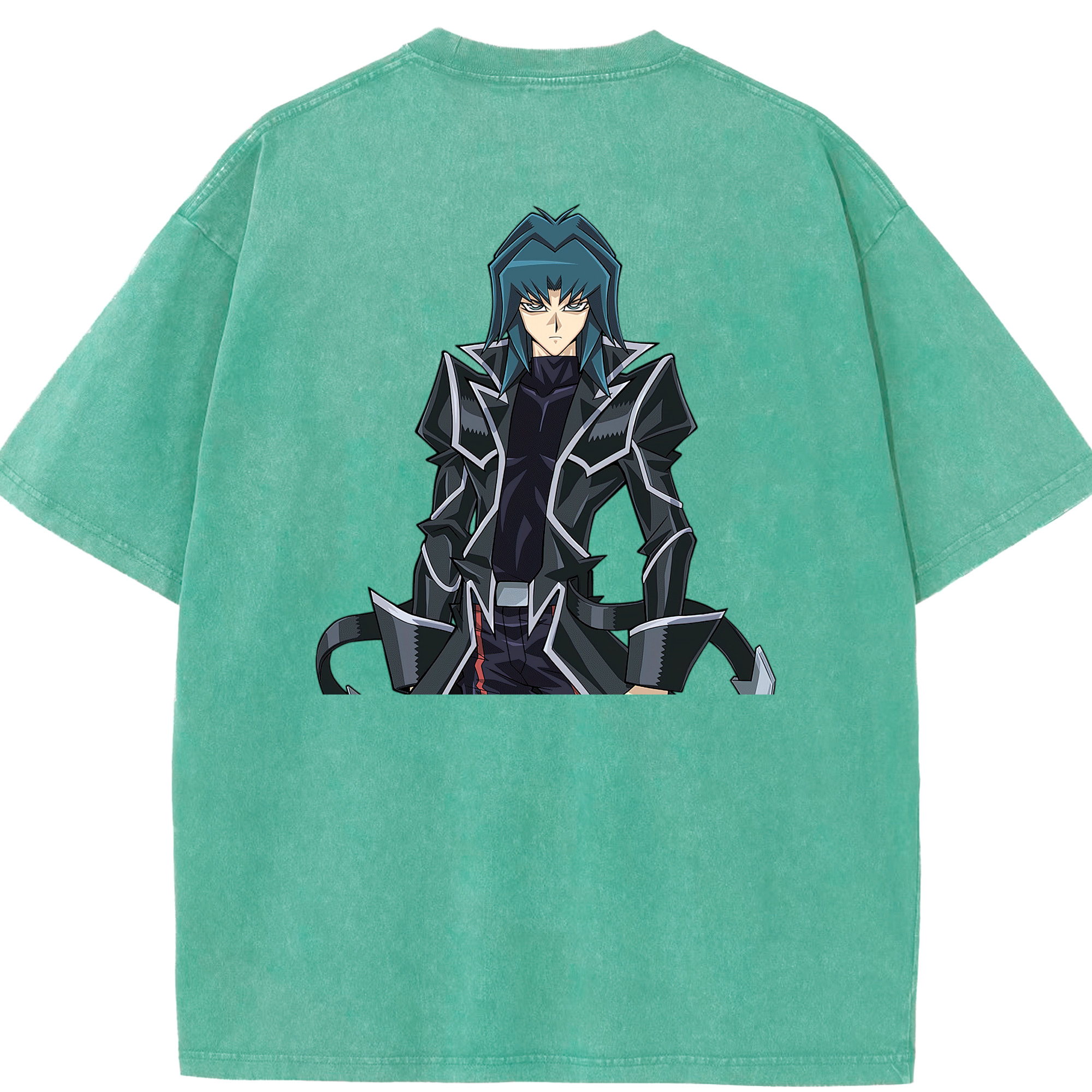 （画像用） 遊☆戯☆王 Yu-Gi-Oh! 綿100% ヴィンテージ風 半袖Tシャツ（背面プリント）